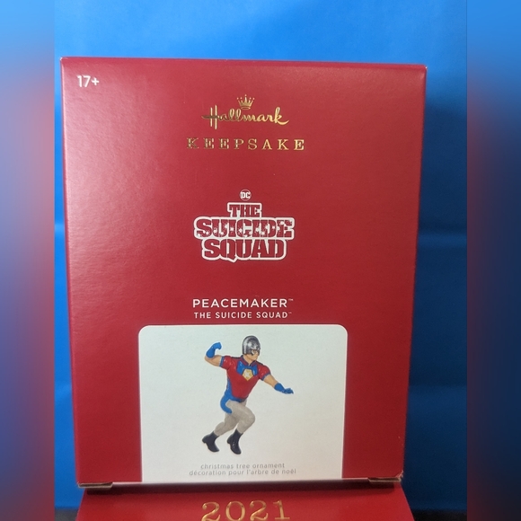 The Suicide Squad Peacemaker Hallmark Keepsake Ornament 2021 NIB - Picture 2 of 4